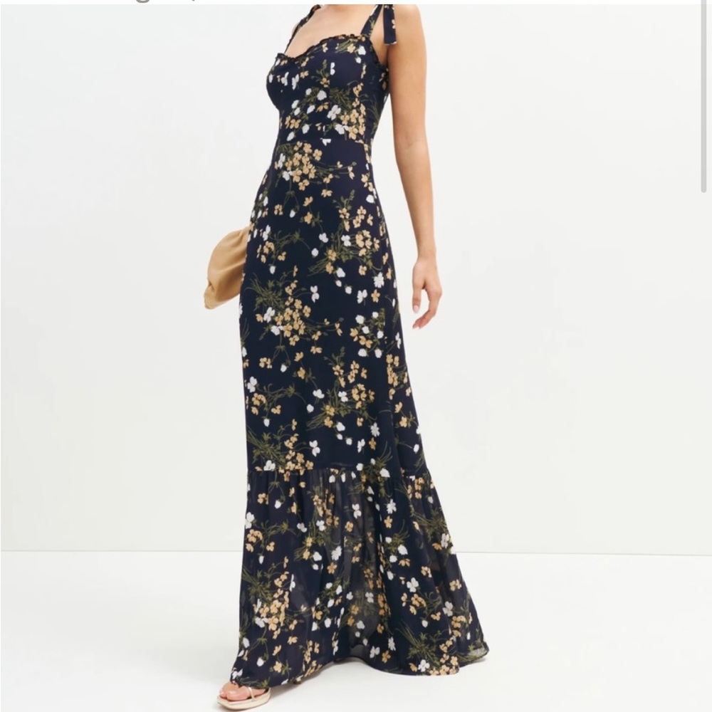 Reformation Jasen Dress in color: Gemini